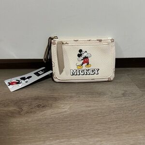 Primark Cream Mickey Mouse Coin Pouch